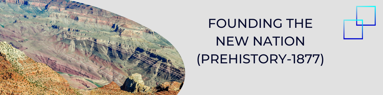 Unit 1:  Founding the New Nation (Prehistory-1877) Banner